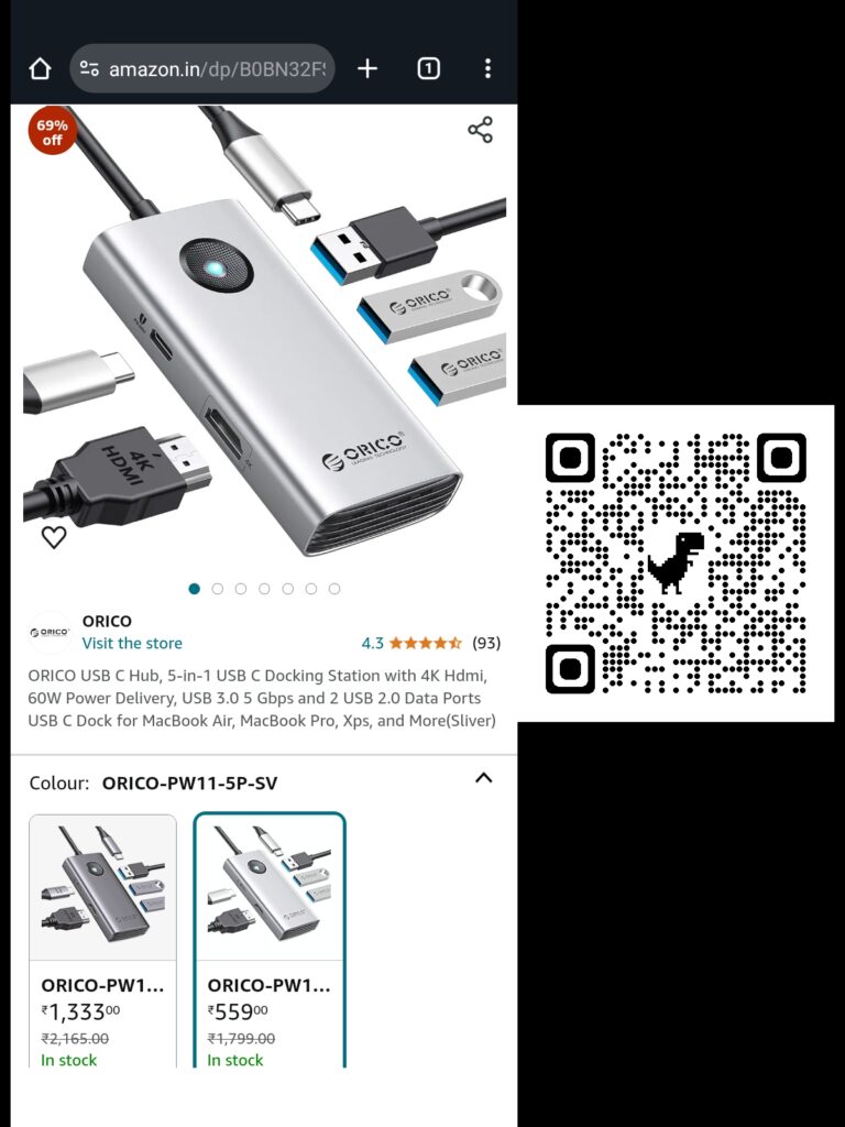 orico,usb,typec,hub,docking,station,4k,hdmi,60w,pd,usb3,5gbps,usb2,led,indicator,1080p,120hz,2k,18month,