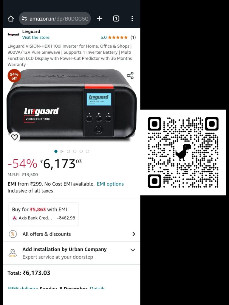 livguard,inverter,home,office,shops,900va,12v,sinewave,lcd,display,powercut,predictor,3year,