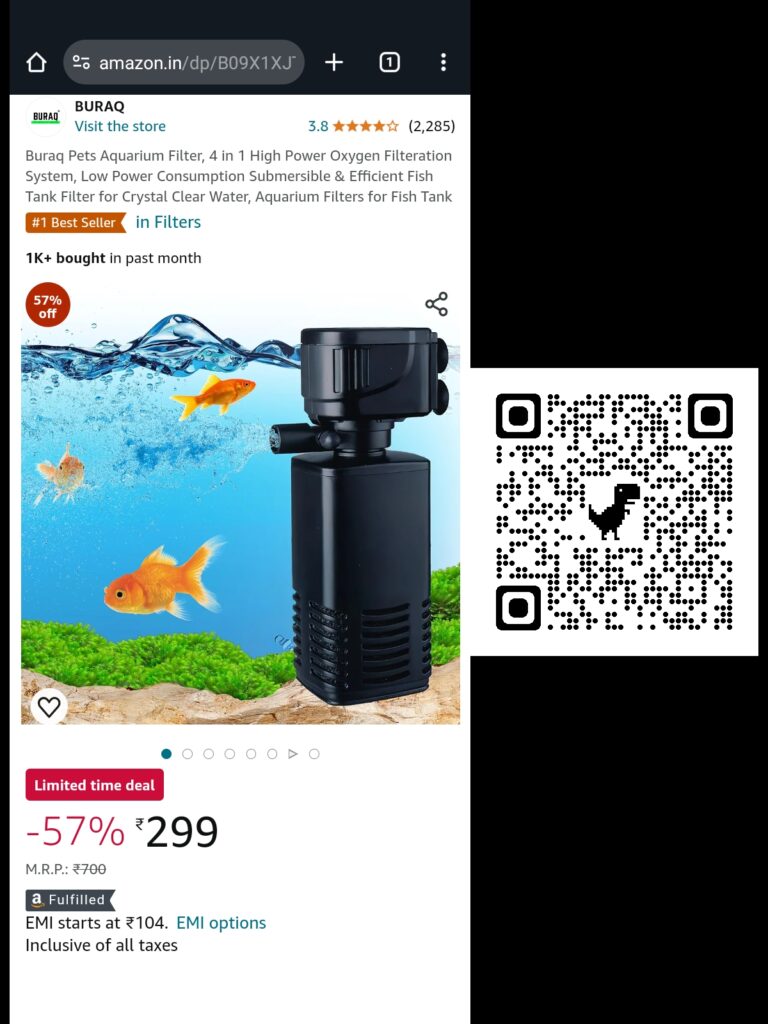 buraq,pets,aquarium,filter,high,power,oxygen,filtration,system,low,power,consumption,submersible,efficient,fish,tank,crystal,clear,water, 
